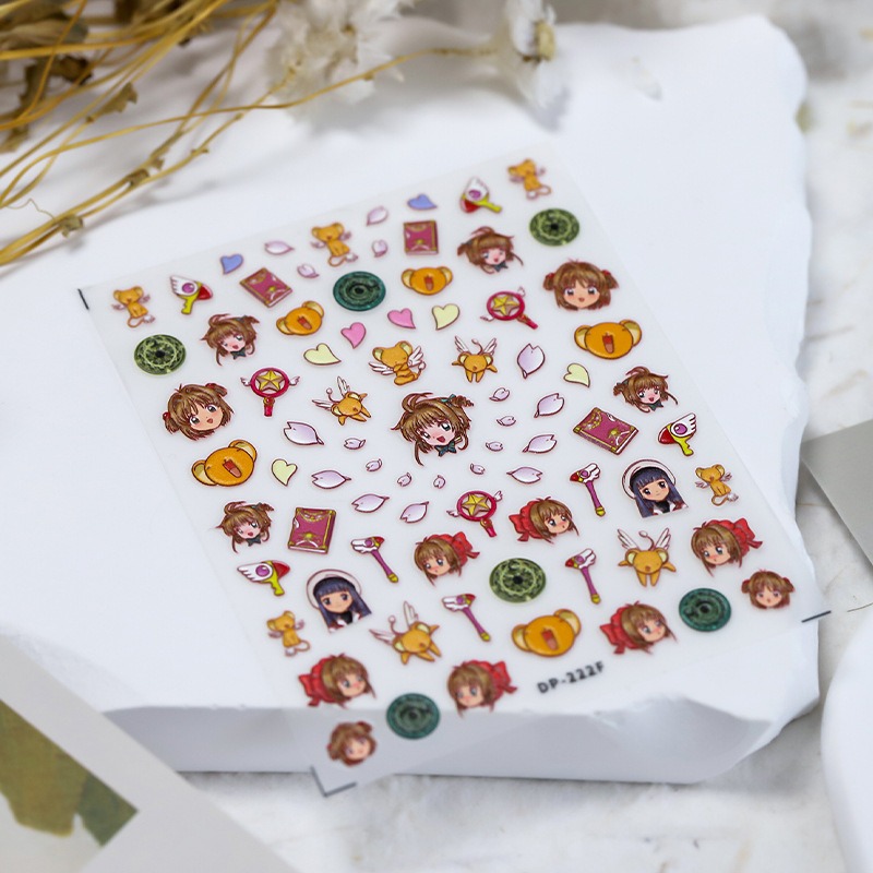 Nail Art Zelda - Autocollants pour ongles de style japonais
