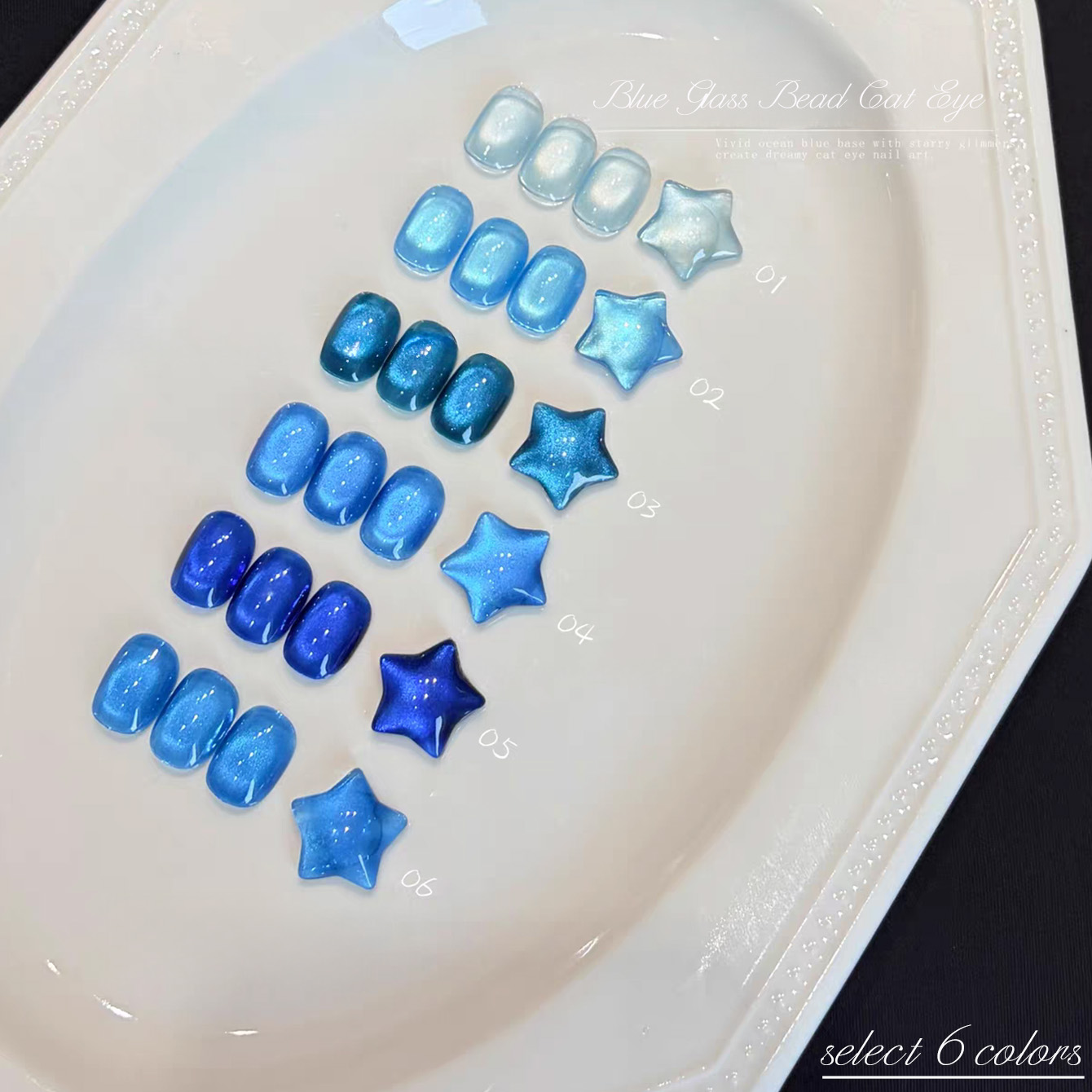 Nail Art Ice Blue - 1 pièce TC Vernis à ongles