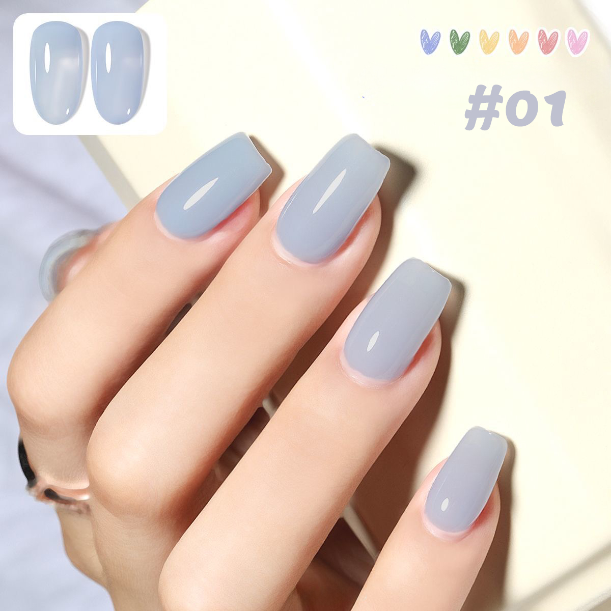 Nail Art Ice Blue - MIANEL 12ML 2026 Nouvelle Collection Été