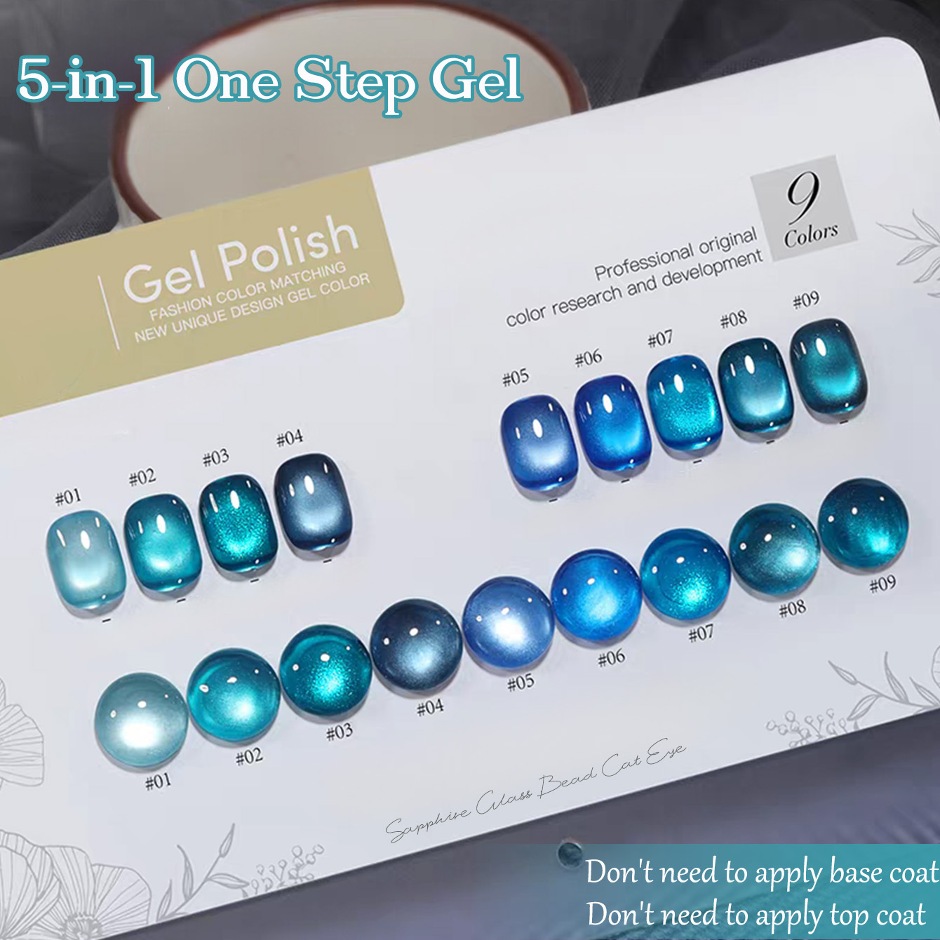 1 pièce SHAKA Vernis à ongles  - Nail Art Ice Blue avis et prix