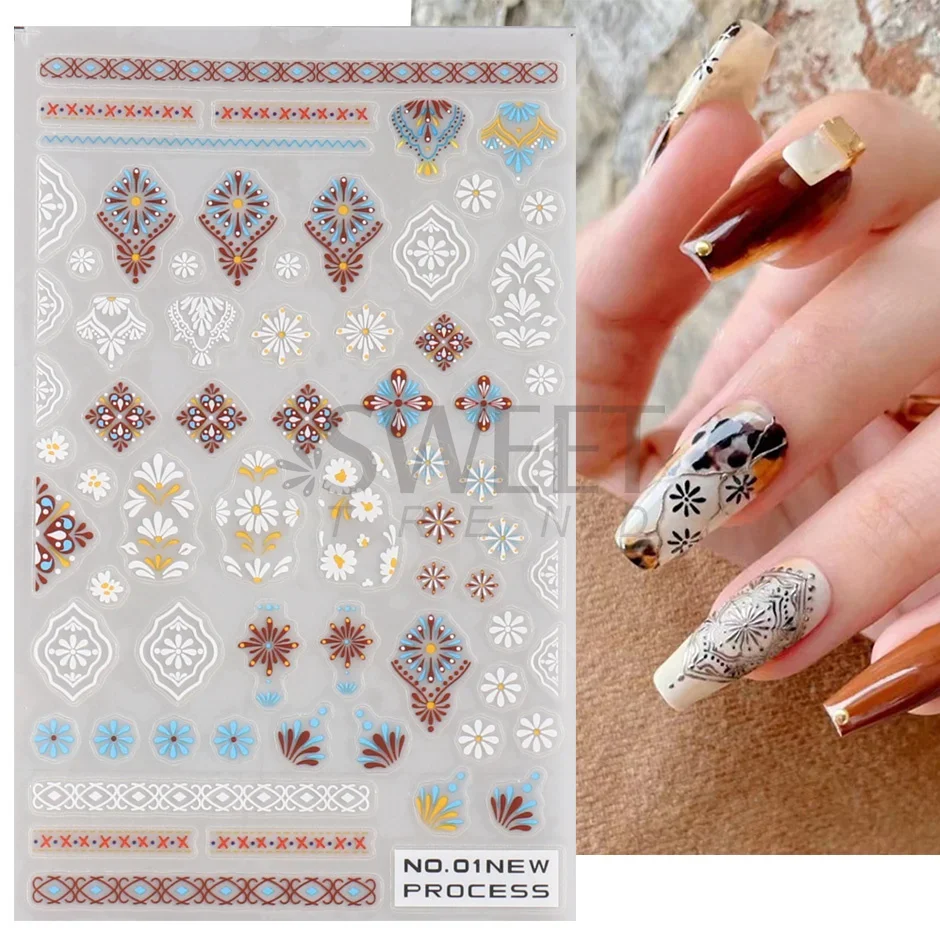 3D bohème mat nouveau autocoll - Nail Art Zelda avis et prix