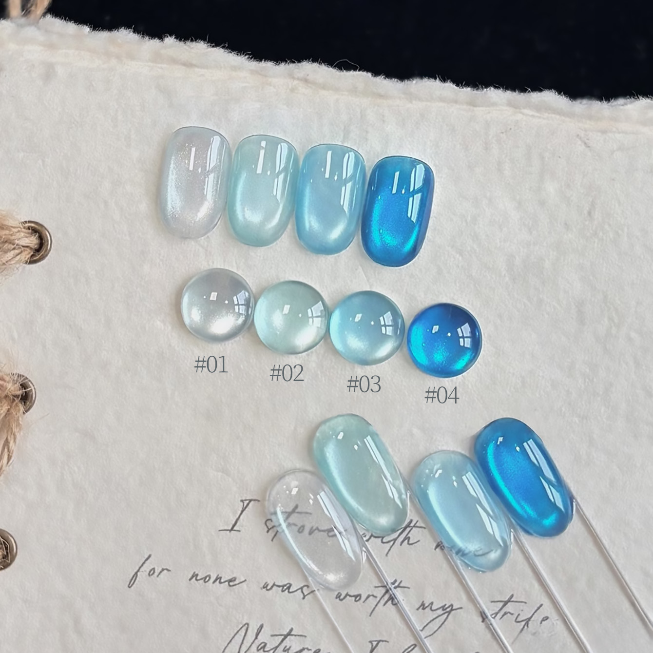 1 pièce – Vernis à ongles gel  - Nail Art Ice Blue avis et prix