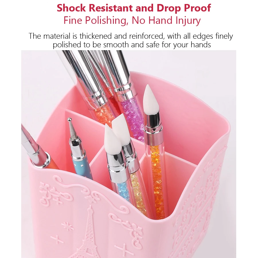Porte-pinceau pour Nail Art à  - Nail Fan Brush avis et prix