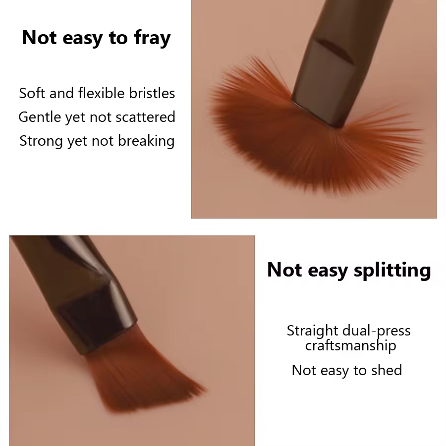 Lot de 9 pinceaux à ongles pou - Nail Fan Brush avis et prix
