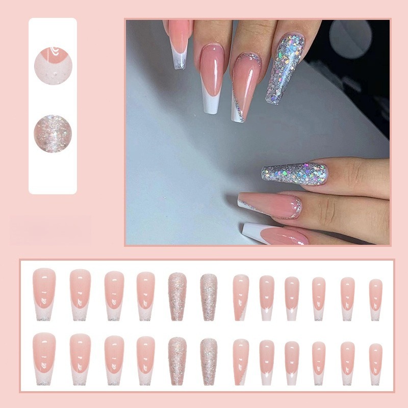 24 pièces/ensemble longs Balle - Nail Art France avis et prix