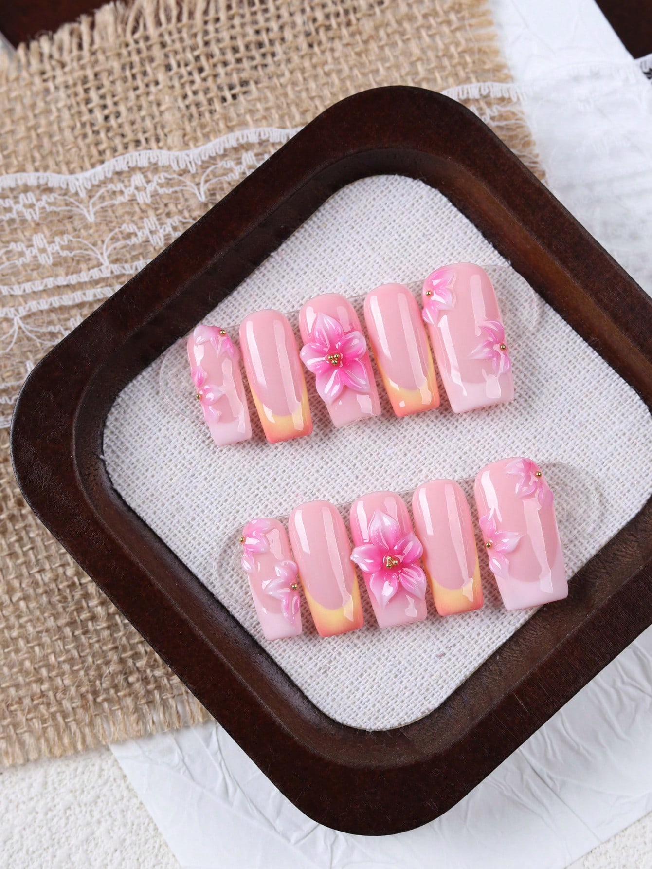 10 faux ongles à presser de st - Nail Art France avis et prix