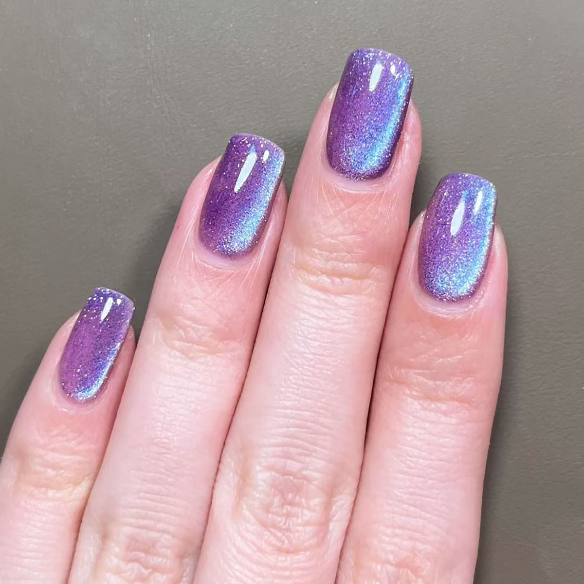 Faux-ongles courts et carrés p - Nail Art Pink Cat Eye avis et prix