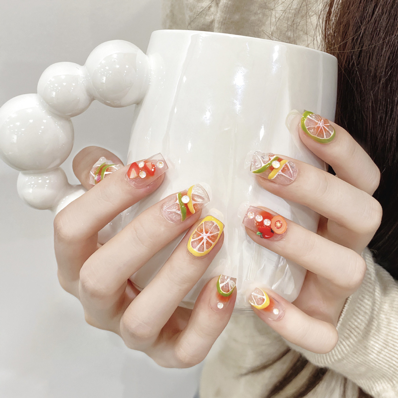 10 faux ongles de luxe faits à - Nail Adhesive Tab avis et prix