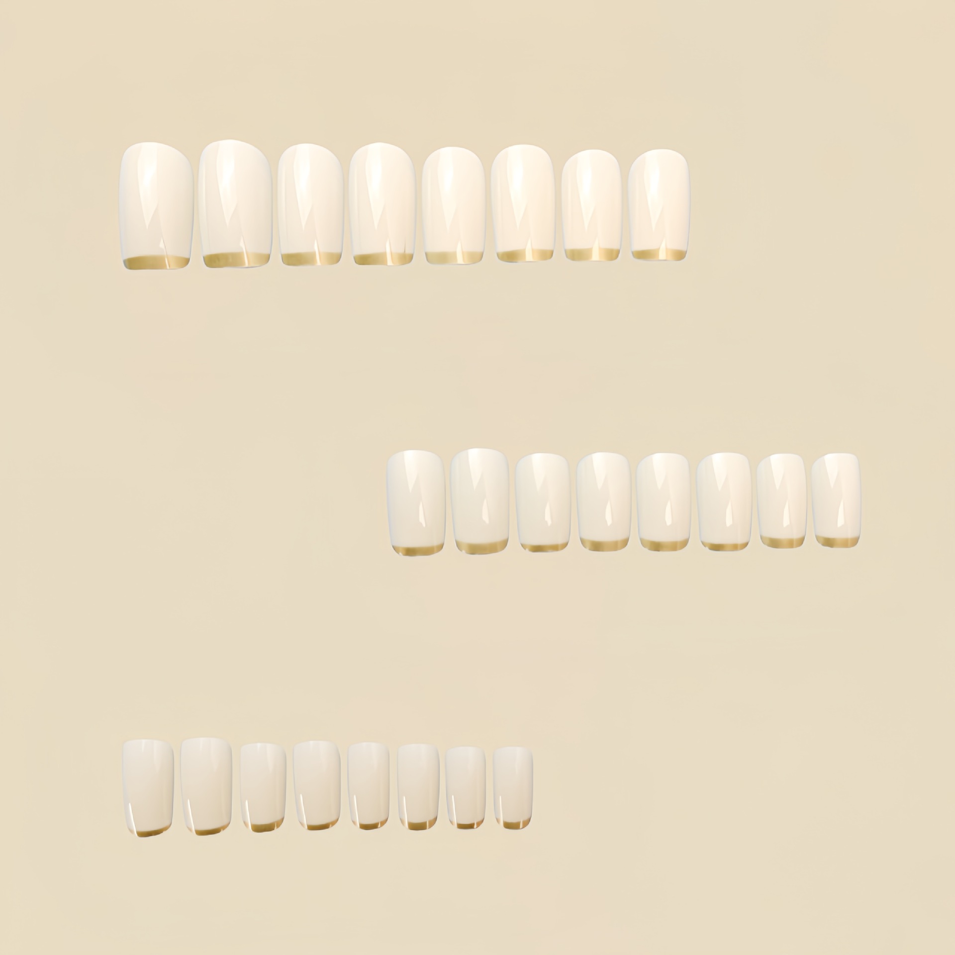 Faux ongles moyens pour femmes - Nail Art France avis et prix