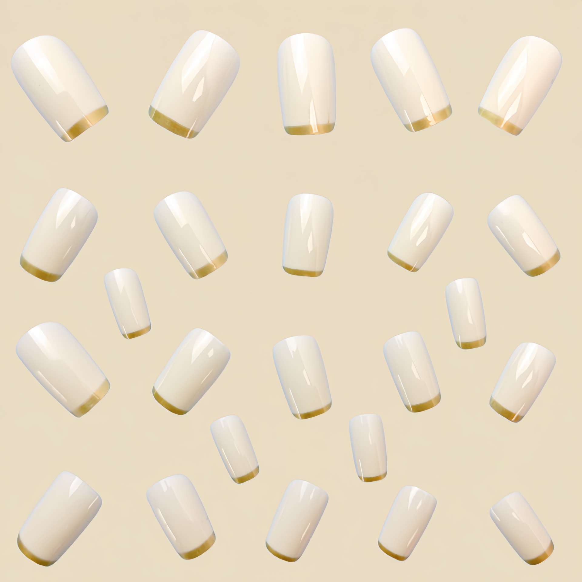 Faux ongles moyens pour femmes - Nail Art France avis et prix