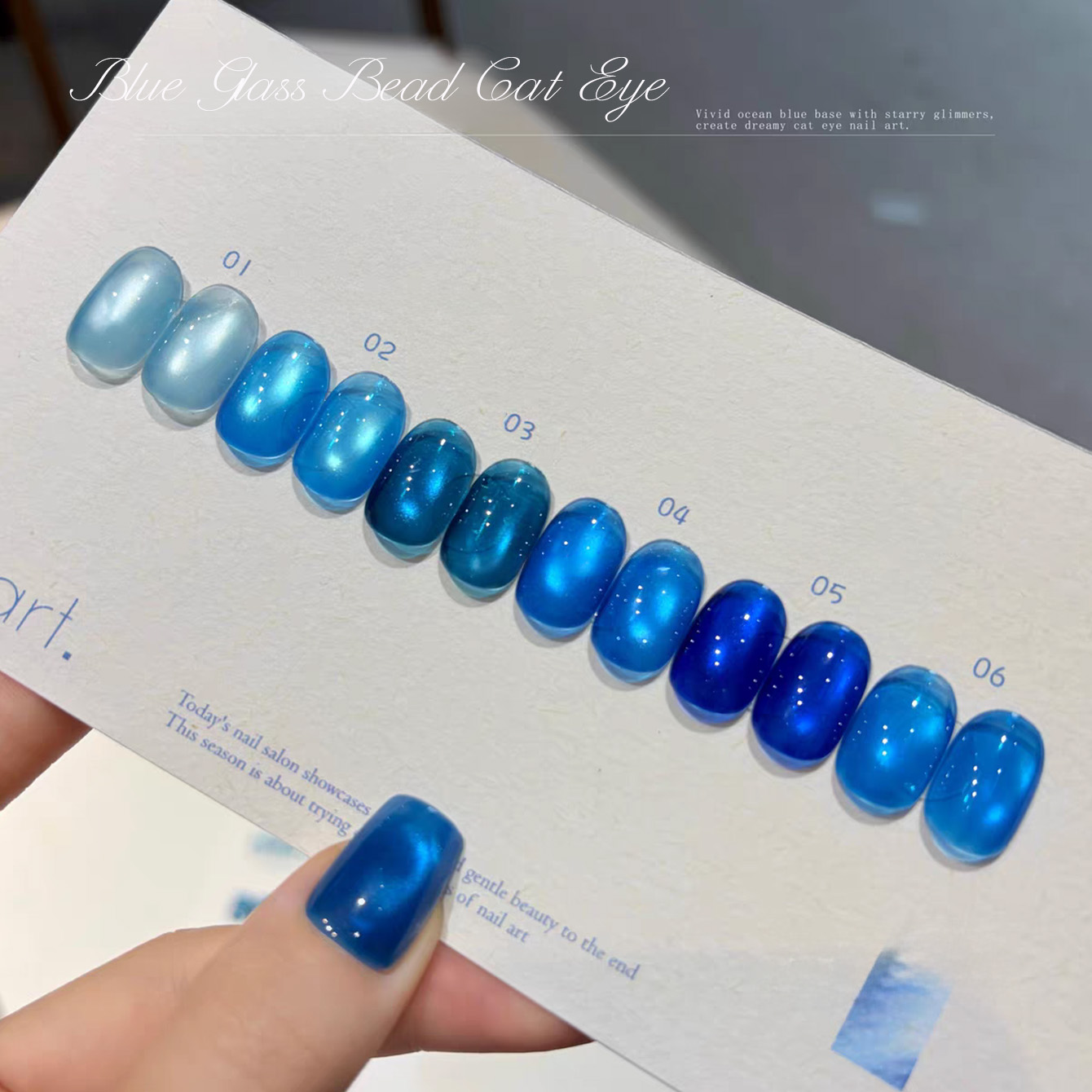 1 pièce TC Vernis à ongles gel - Nail Art Ice Blue avis et prix
