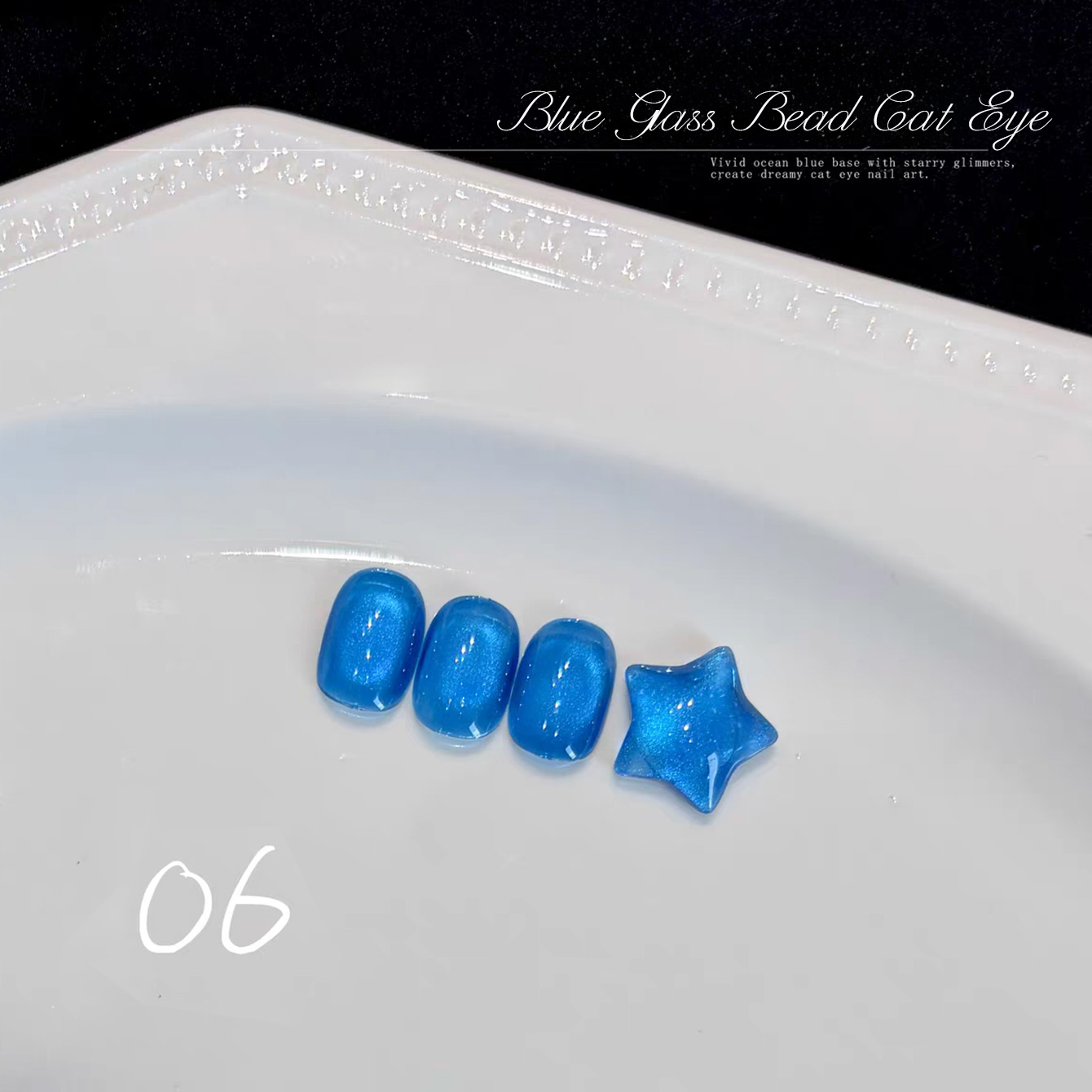 1 pièce TC Vernis à ongles gel - Nail Art Ice Blue avis et prix