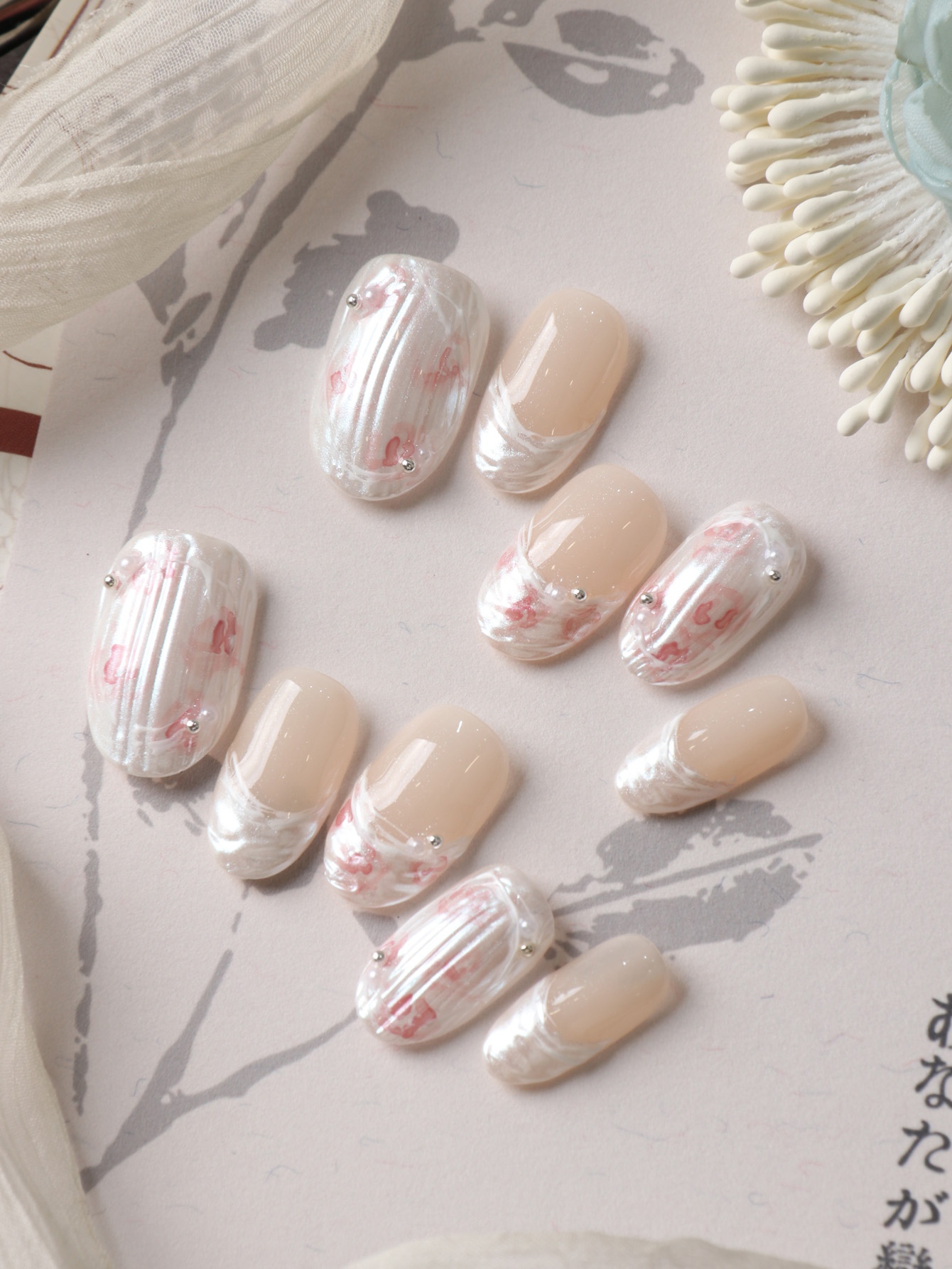 10 faux ongles courts à presse - Nail Adhesive Tab avis et prix