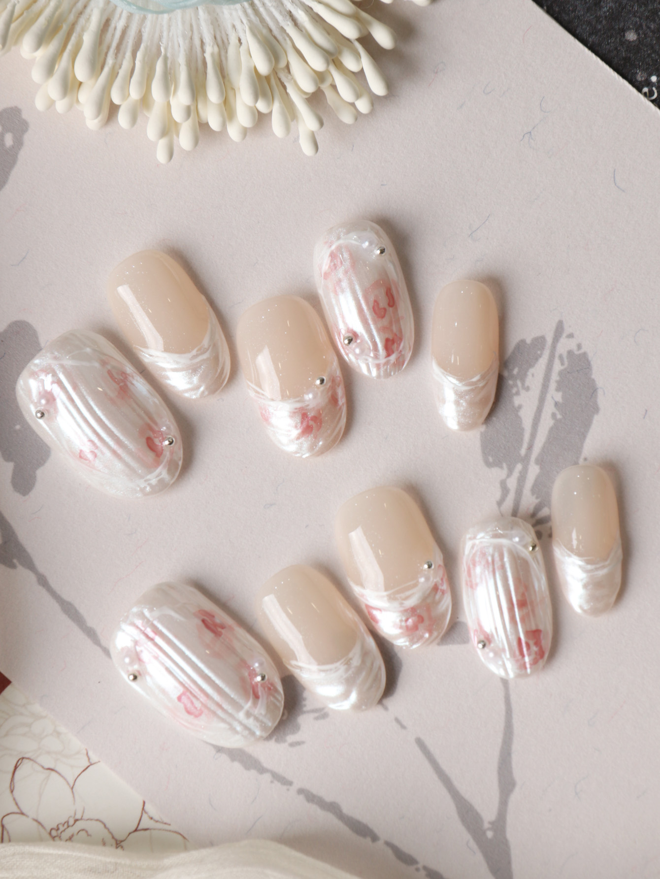 10 faux ongles courts à presse - Nail Adhesive Tab avis et prix