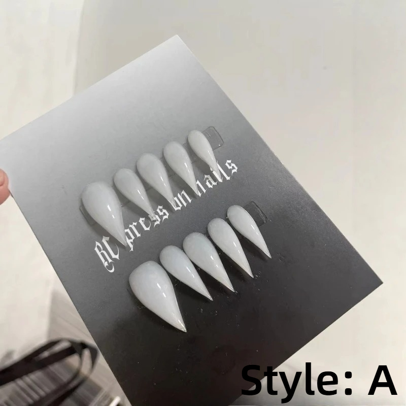 Nouveaux faux ongles courts en - Nail Adhesive Tab avis et prix