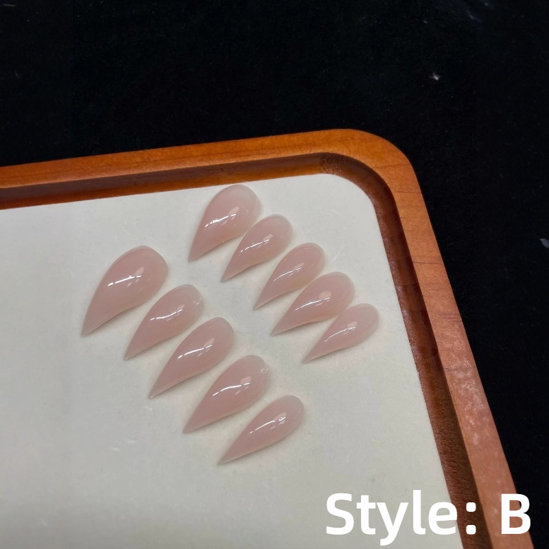 Nouveaux faux ongles courts en - Nail Adhesive Tab avis et prix