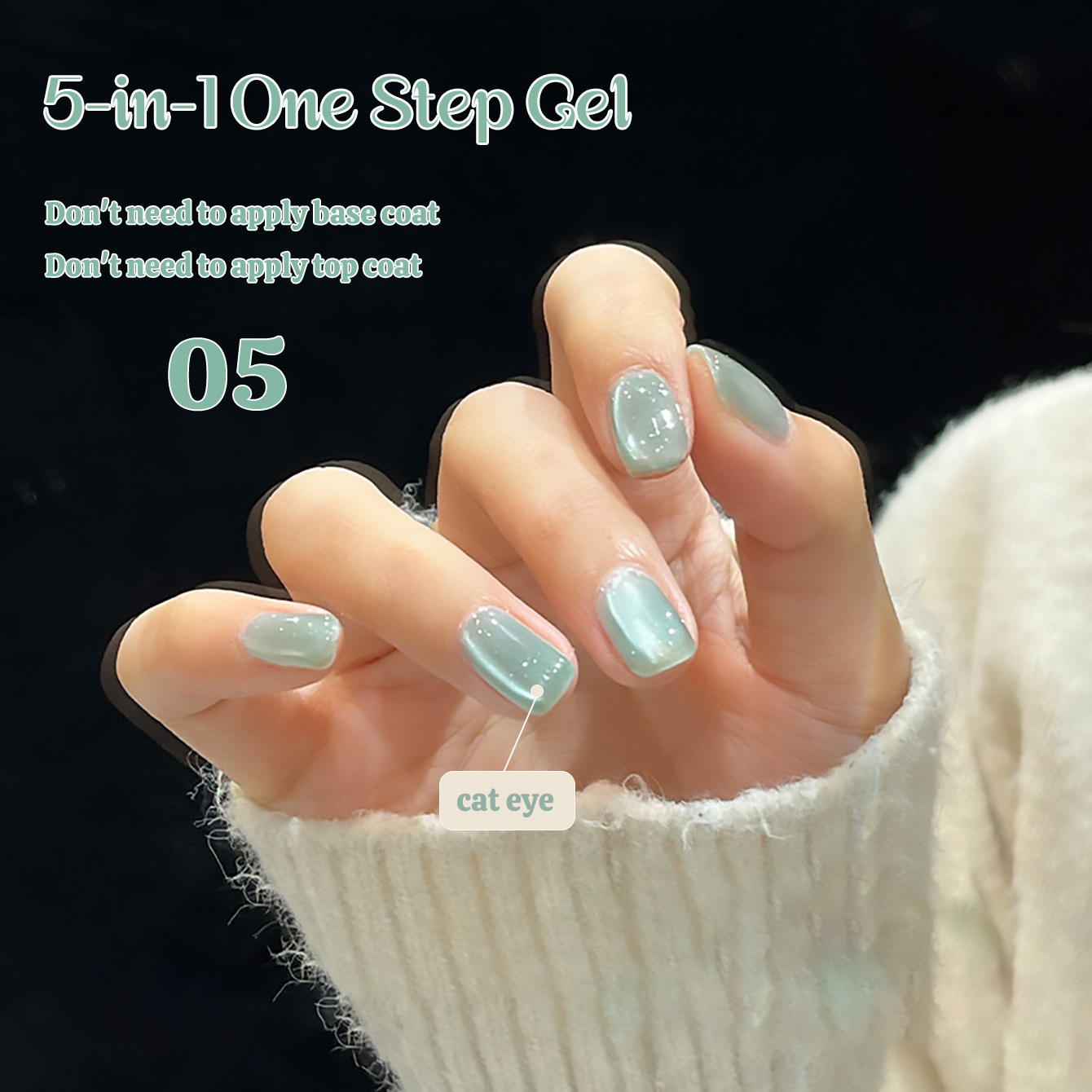1 pièce TC Nouveau Gel 5-en-1  - Nail Art Ice Blue avis et prix