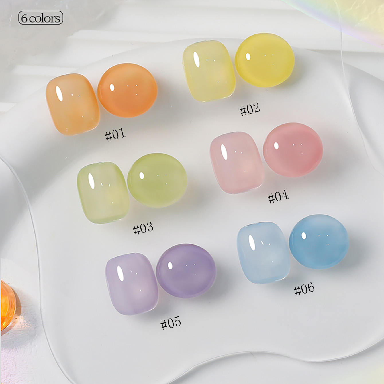 1-6 pièces PSK Nouveau vernis  - Nail Art Ice Blue avis et prix