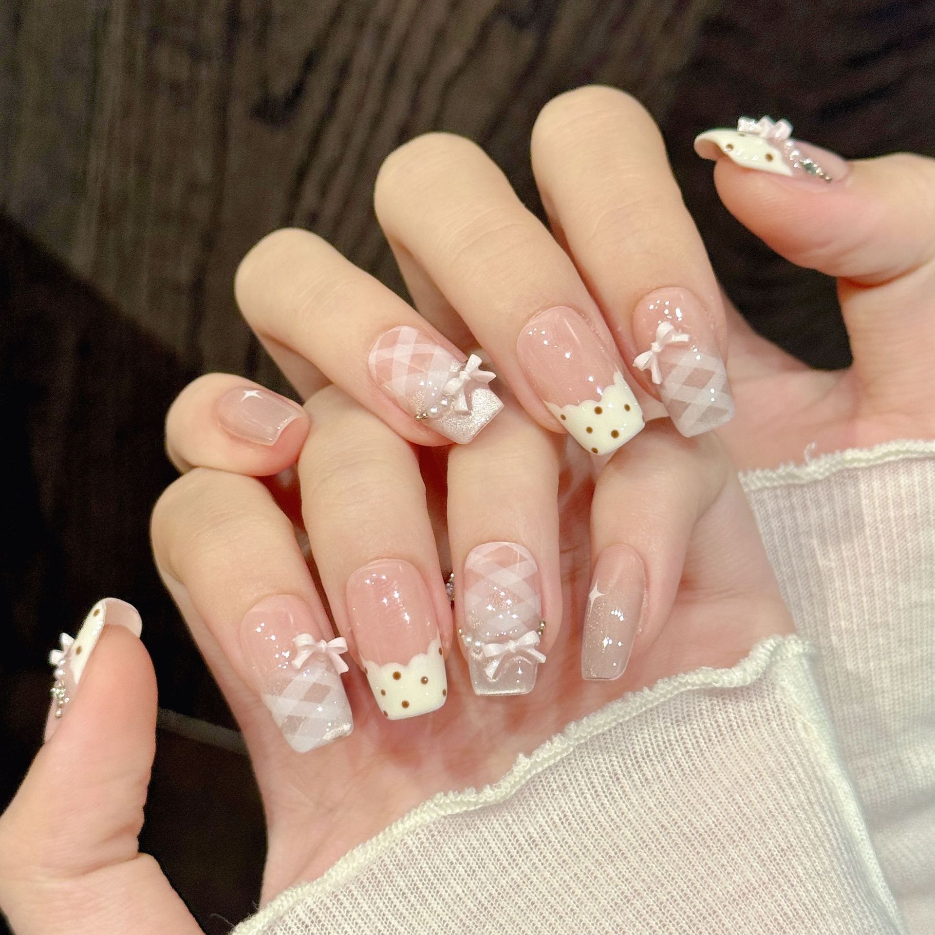 10 pièces de luxe à la main pr - Nail Adhesive Tab avis et prix