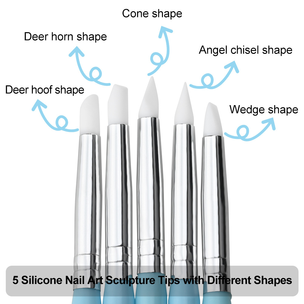 Lot de 1/3/5/6 pinceaux pour n - Nail Art France avis et prix
