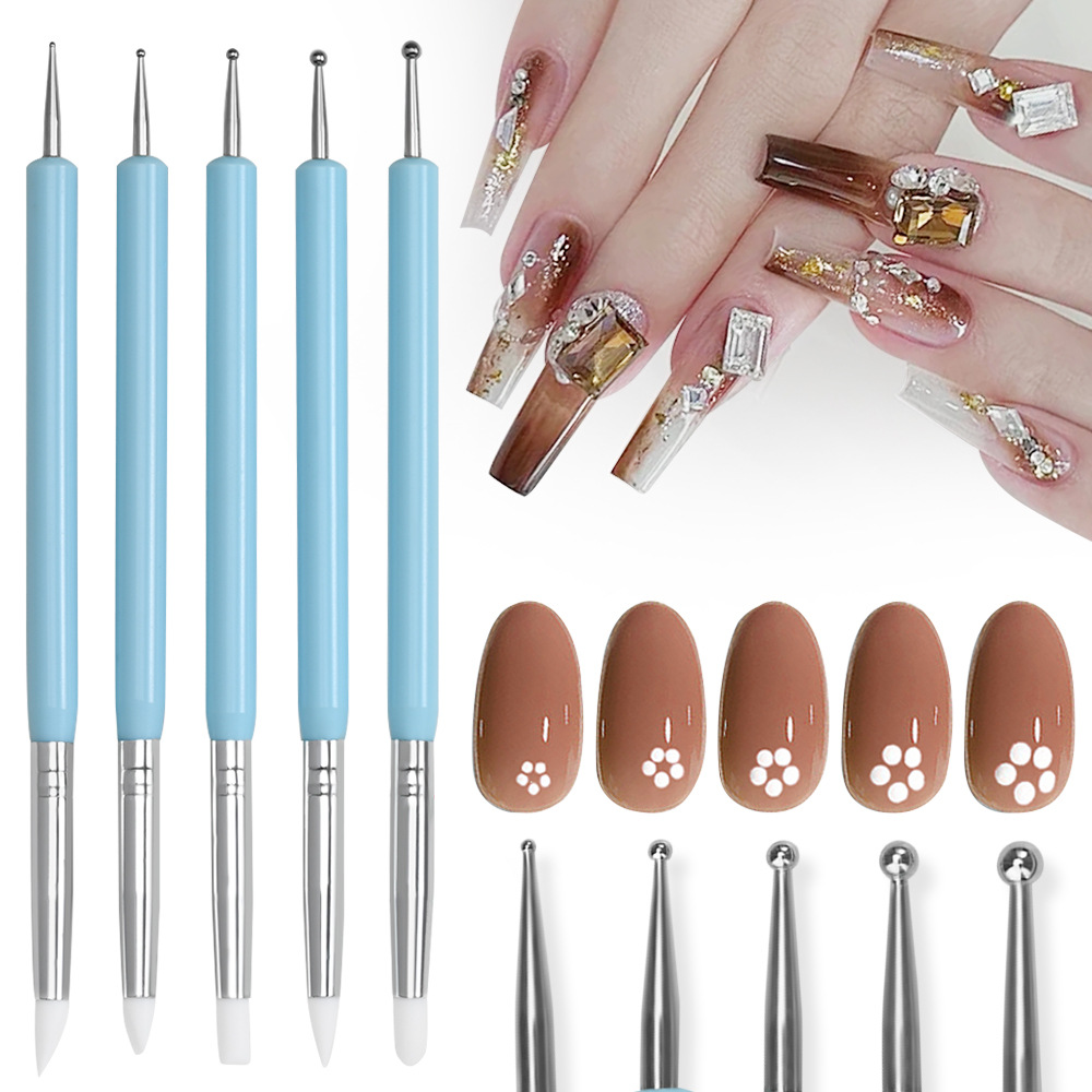 Lot de 1/3/5/6 pinceaux pour n - Nail Art France avis et prix