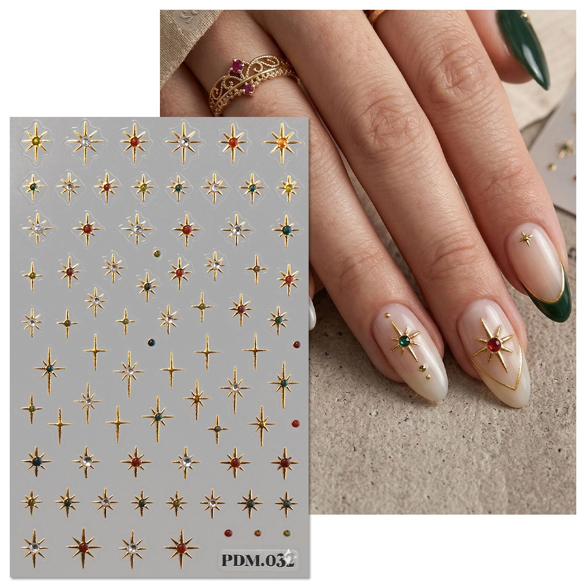 Autocollants pour ongles en fo - Nail Art Ramadan avis et prix