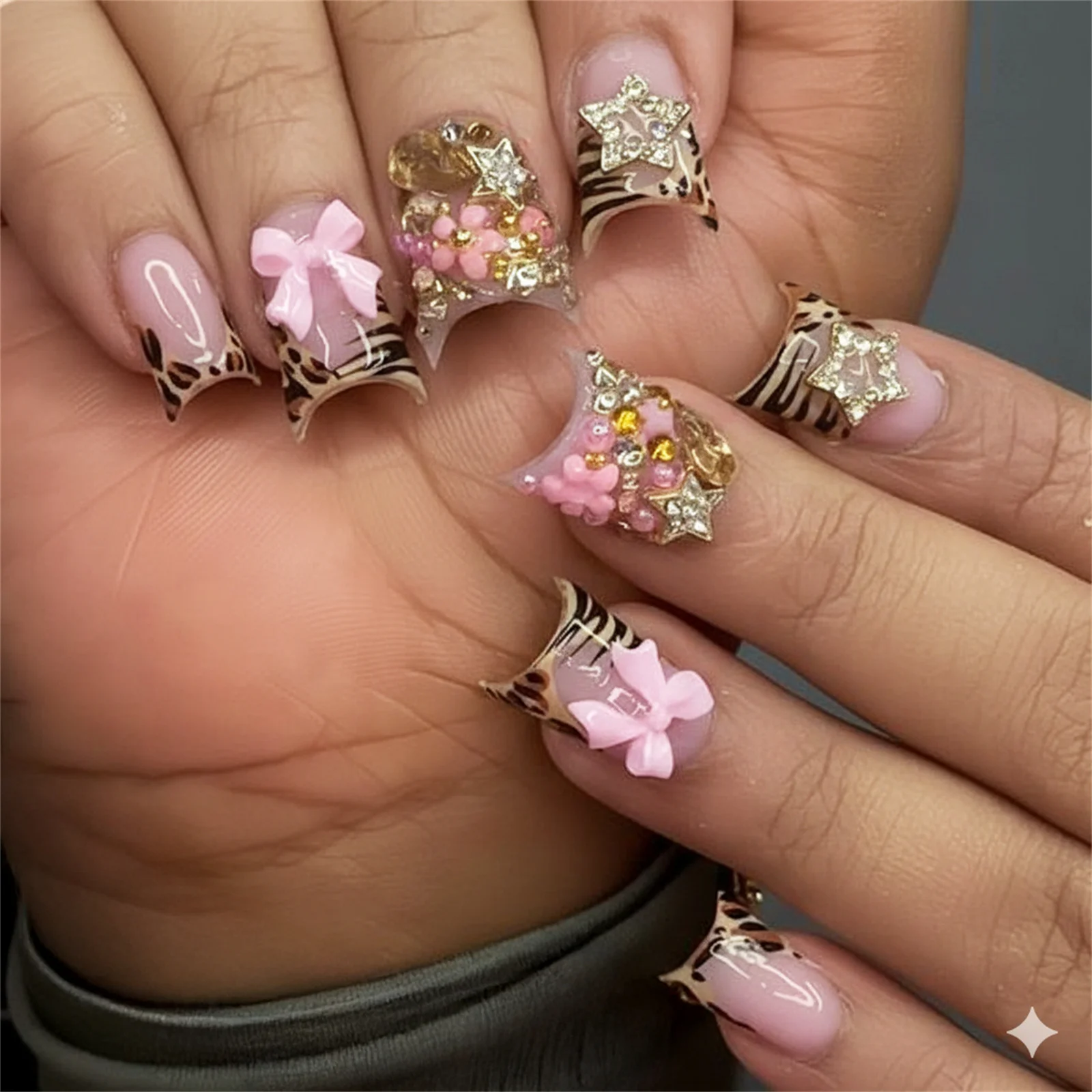 24 faux ongles courts à presse - Nail Art France avis et prix